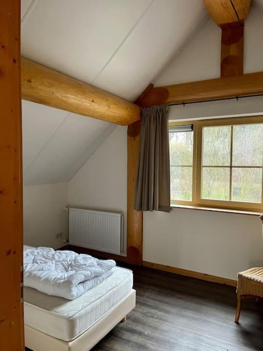 Unieke Houten Villa Met Sauna In Twente - 6P Den Ham Экстерьер фото