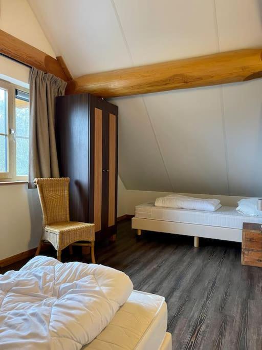 Unieke Houten Villa Met Sauna In Twente - 6P Den Ham Экстерьер фото