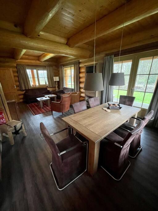 Unieke Houten Villa Met Sauna In Twente - 6P Den Ham Экстерьер фото
