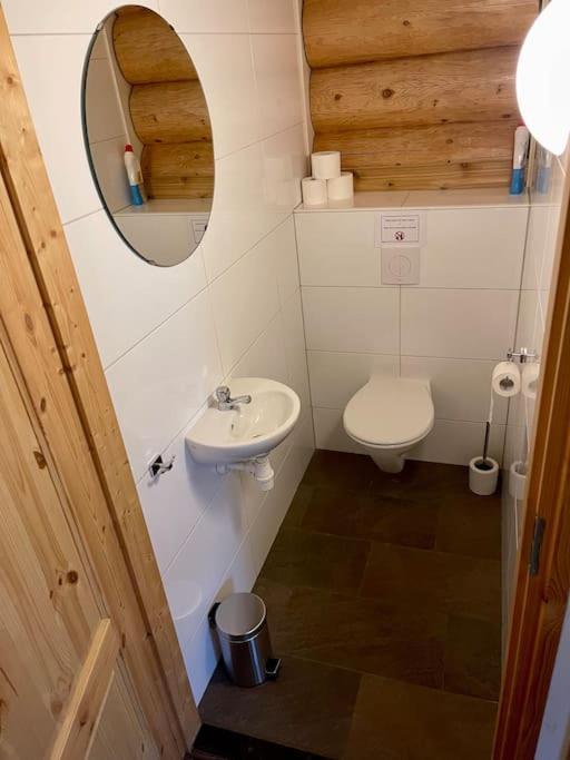 Unieke Houten Villa Met Sauna In Twente - 6P Den Ham Экстерьер фото